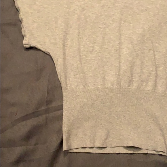 Express Grey Ribbed Shirt - Picture 5 of 10